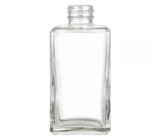 Vidro Square 250ml - Transparente