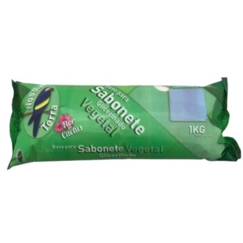 Base Glicerinada Vegetal para Sabonete 1Kg - Branca