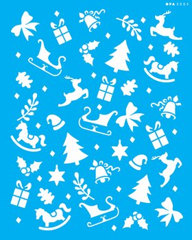 Stencil 20×25 Simples – Estamparia Natal – OPA3005