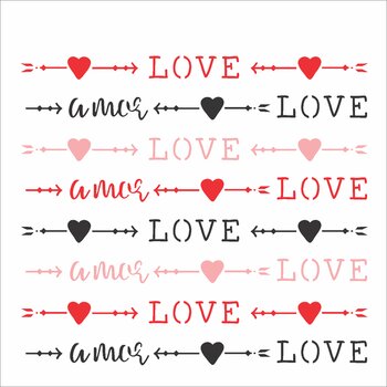 Stencil 14×14 Simples – Estamparia Love – OPA2433