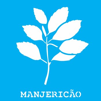 Stencil 14×14 Simples – Tempero Manjericao – OPA2016