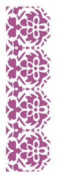 Stencil 10X30 Simples – Arabesco Ornamento II – OPA2219