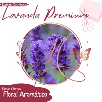 Essência Cosmética 100ml - Lavanda Premium