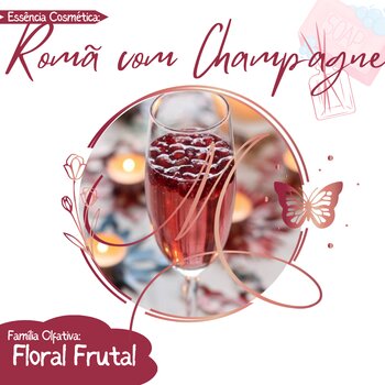 Essência Cosmética 100ml - Romã com Champagne