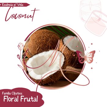 Essência para Vela 100ml - Coconut