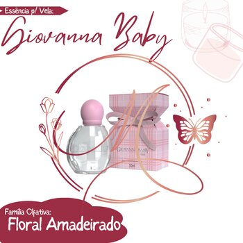 Essência para Vela 100ml - Giovanna Baby