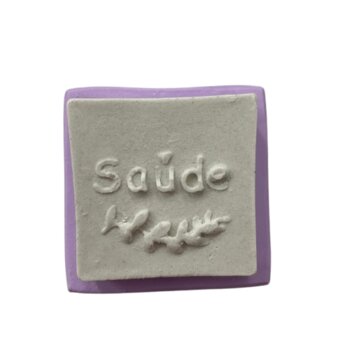 Molde de Silicone - Quadrado Saúde S-1555