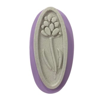 Molde de Silicone - Oval Lavanda S-1560