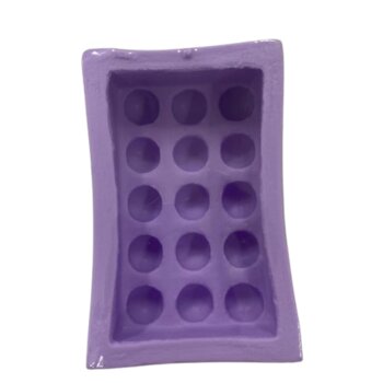 Molde de Silicone - Massageador Retangular P-107