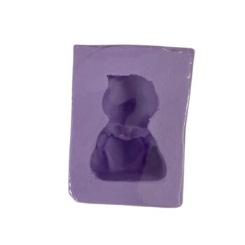 Molde de Silicone - Urso Sentado com Coração SB-955