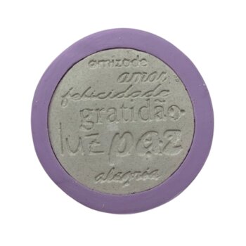 Molde de Silicone - Redondo Gratidão S-1340