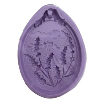 Molde de Silicone - Pingente Lavanda Provence S-1580