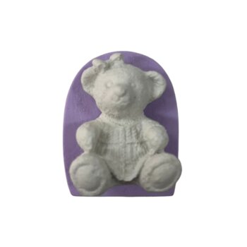 Molde de Silicone - Urso Menina S-1066