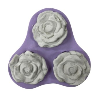 Molde de Silicone - Rosas 3CAV S-872