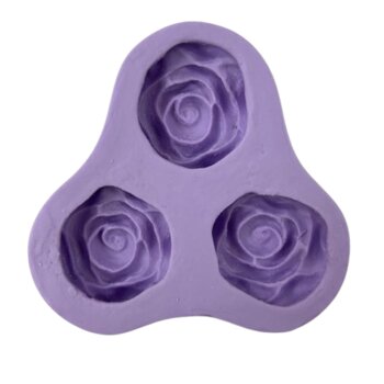 Molde de Silicone - Rosas 3CAV S-872