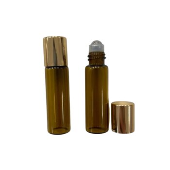 Vidro Ambar 5ml - Rollon