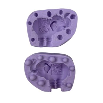 Molde de Silicone - Elefante da Sorte S-1421