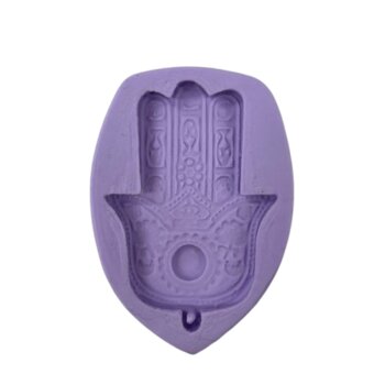 Molde de Silicone - Mão de Fátima Hamsá S-1143