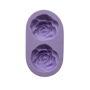 Molde de Silicone - Mini Rosa 2Cav S-268